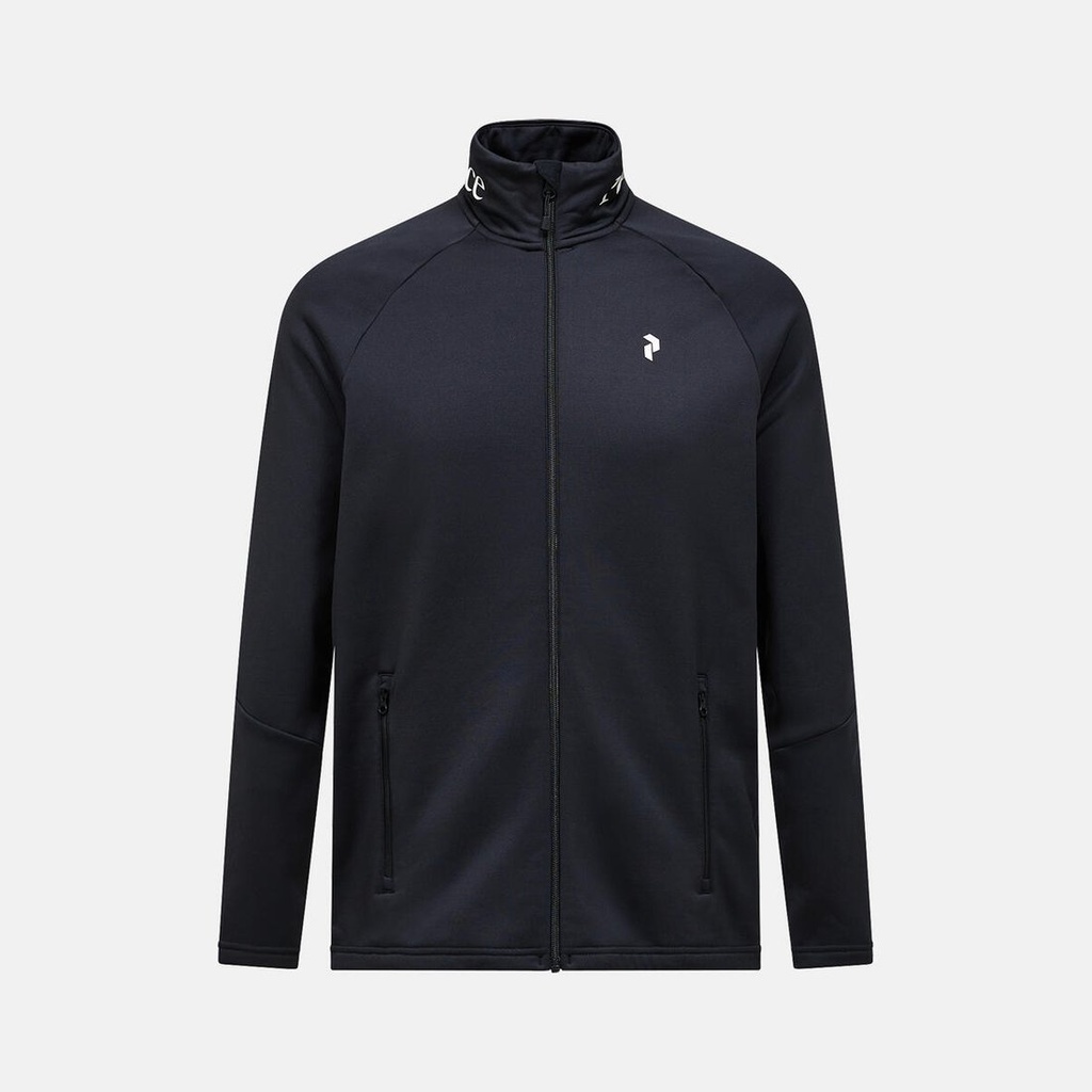 [G80575030_S] M Rider Essentials Zip Jacket (BLACK/BLACK, S)