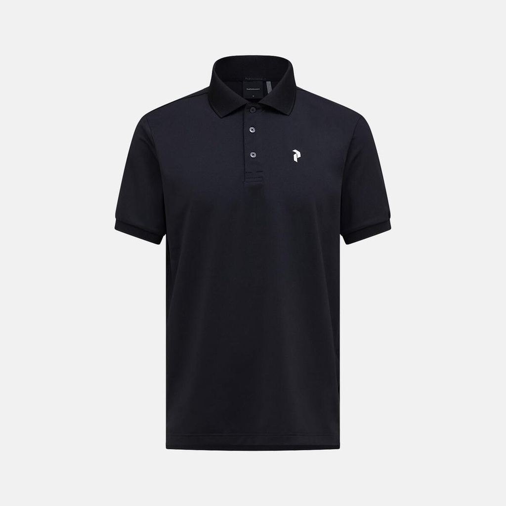[G80883030_S] M Vespar Polo (S-26) (BLACK, S)