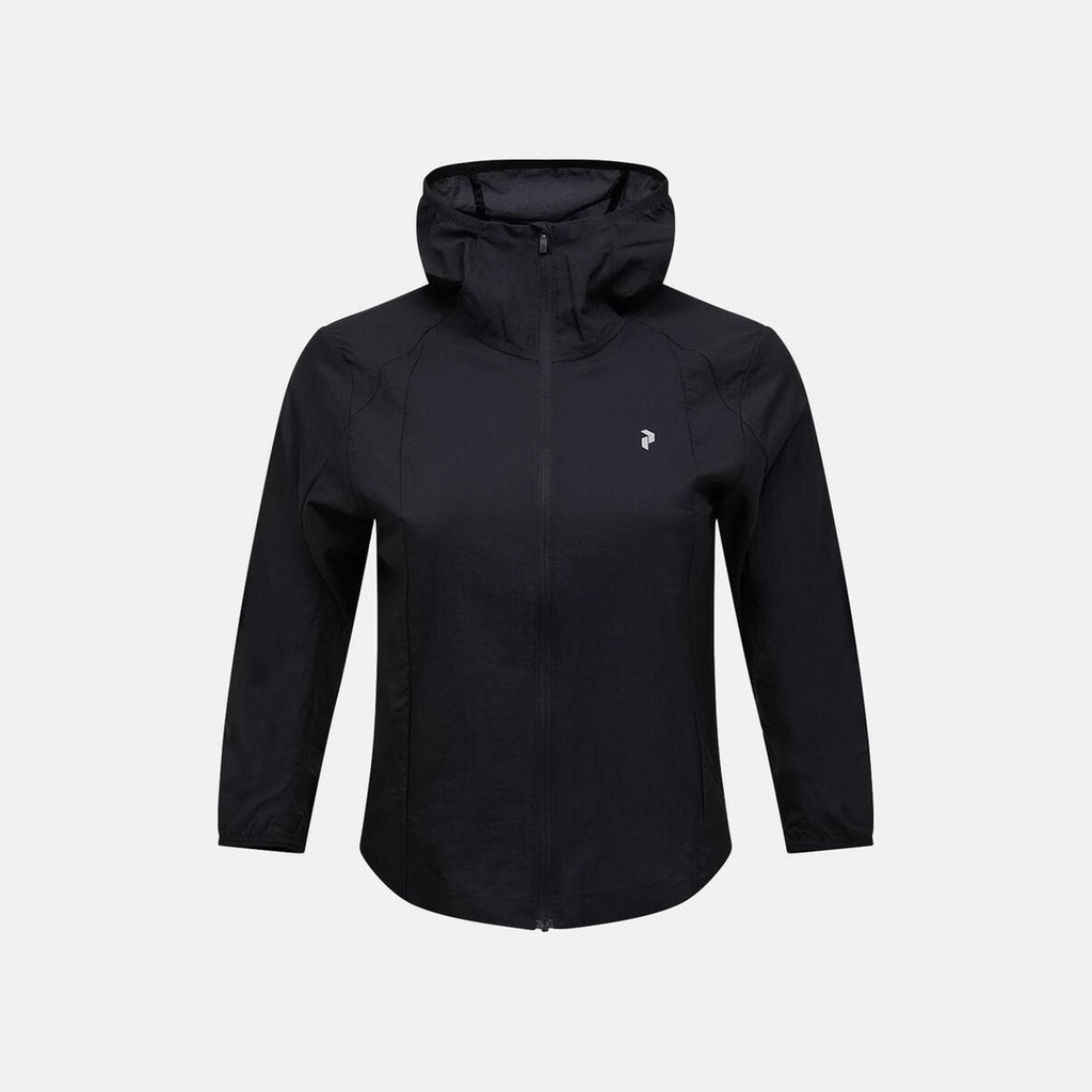 [G80785020_XS] W Discover Wind Jacket (BLACK, XS)