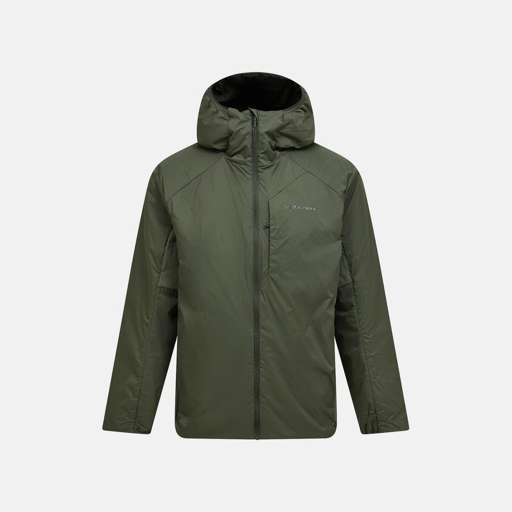 [G80168080_S] M Freelight Reversible Hood (S-26) (PINE NEEDLE/OLIVE EXTREME, S)
