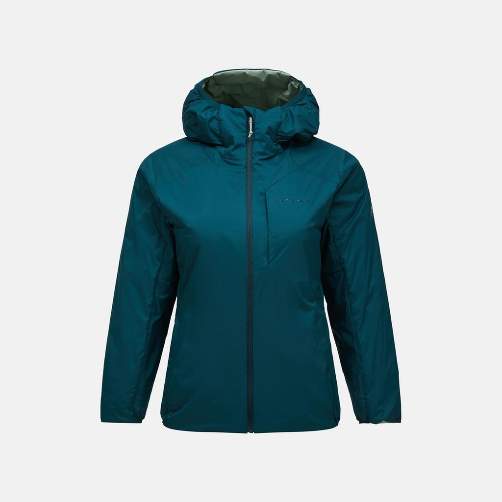 [G80165070_XS] W Freelight Reversible Hood (S-26) (PONDEROSA PINE/Green Valley, XS)