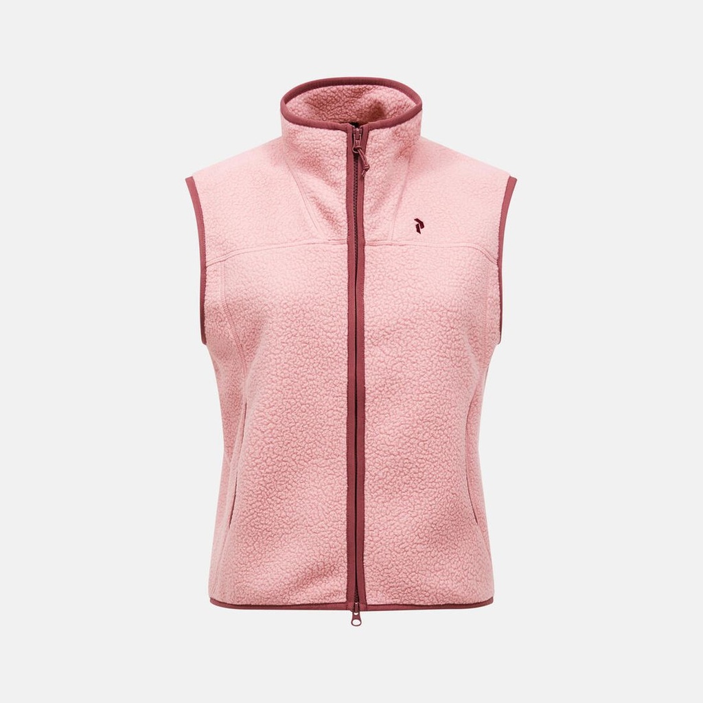 [G80807010_M] W NatureRush Pile Vest (M)