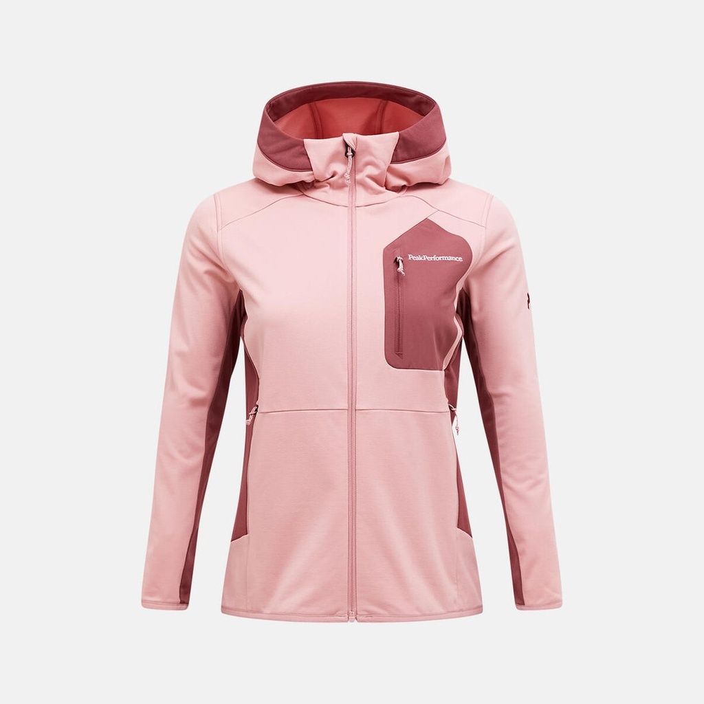 [G80173070_M] W Utility Light Zip Hood