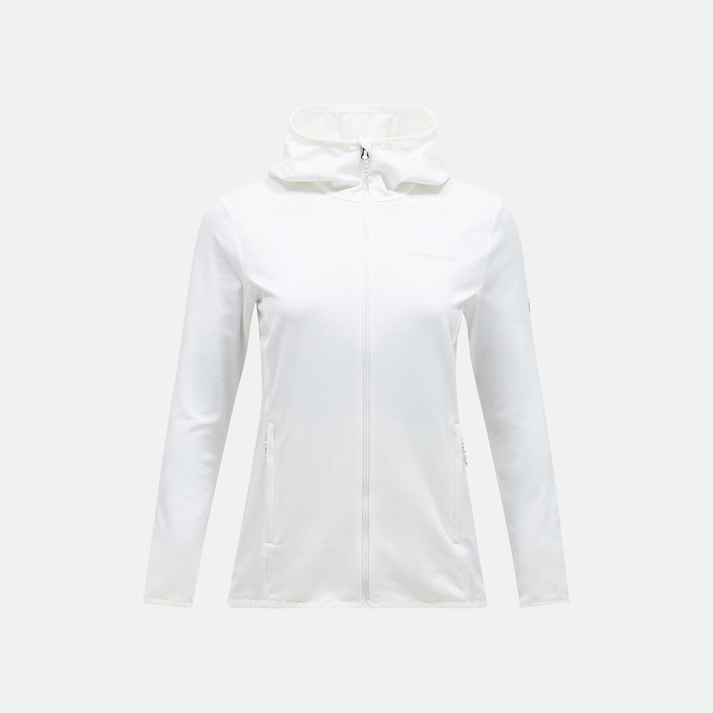 [G80287010_L] W Light Zip Hood (OFFWHITE, L)
