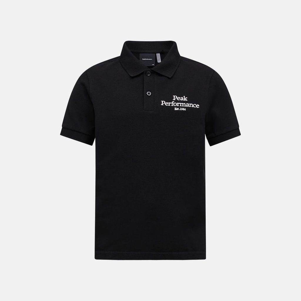 [G81221020_130] Jr Original Polo (S-26) (BLACK, 130)