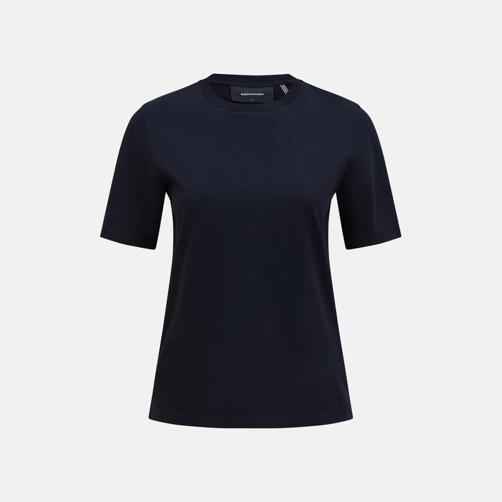 [G81140010_XS] W Original Small Logo Tee (S-26) (BLACK, XS)