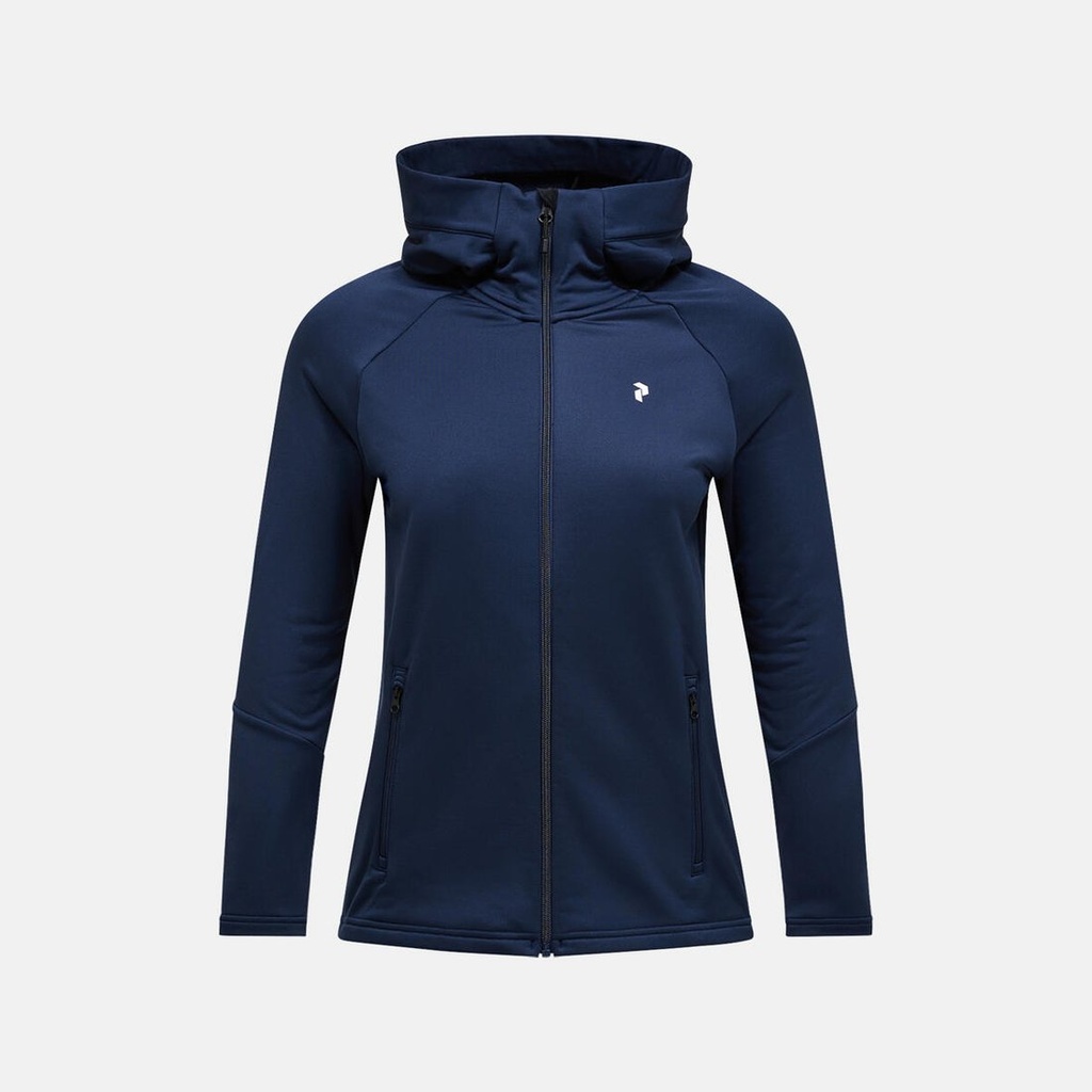W Rider Essentials Zip Hood - G80574$ (AZURE ASCENT/MOUNTAIN LAKE, 2XS)