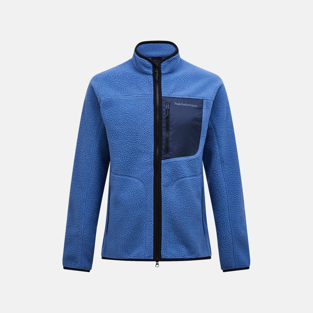 M NatureRush Pile Zip Jacket