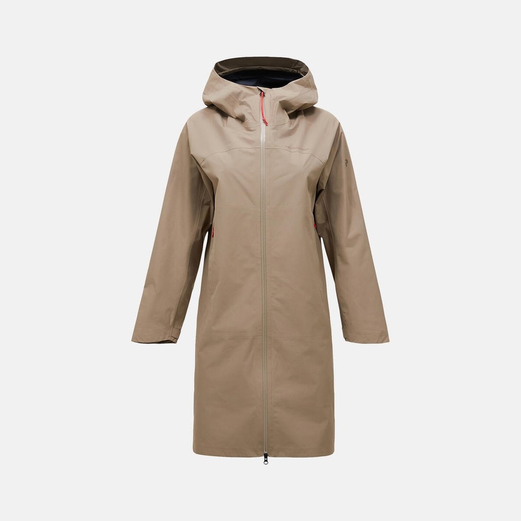 [G81458070_XS] W Treeline Shell Parka (AVID BEIGE, XS)